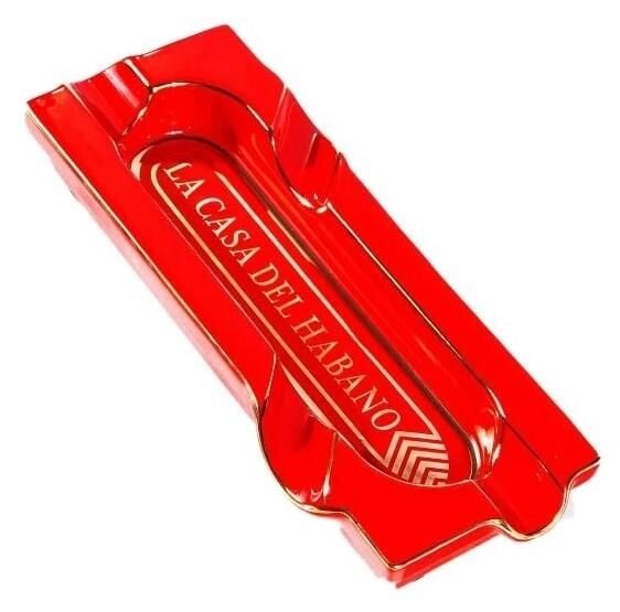 Cohiba Porselen 4lü Puro Küllüğü Kırmızı