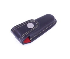 Deri Çakı Kılıfı - Siyah 12 cm