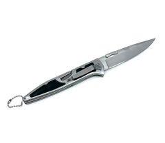 İşlemeli Krom-Siyah Saplı Katlanır Çakı