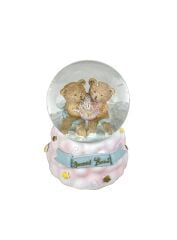 Sweet Bebi - Sevimli Ayıcıklar Işıklı ve Müzikli Kar Küresi