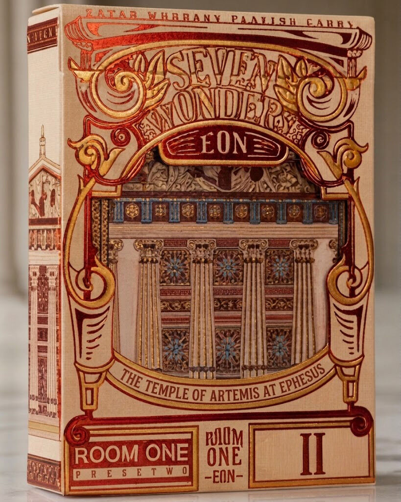 The Temple of Artemis at Ephesus Playing Cards by Room One and EON Oyun İskambil Kartı