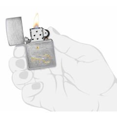Zippo Scorpion - Akrep Brushed Chrome Dizayn Çakmak