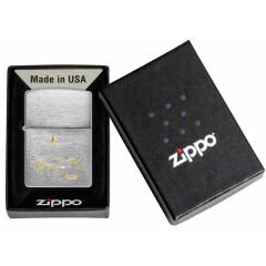 Zippo Scorpion - Akrep Brushed Chrome Dizayn Çakmak