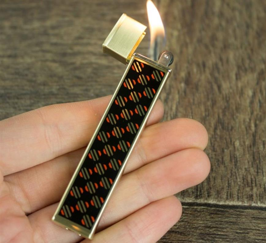 Slim Metal Çakmak - Taşlı Gazlı