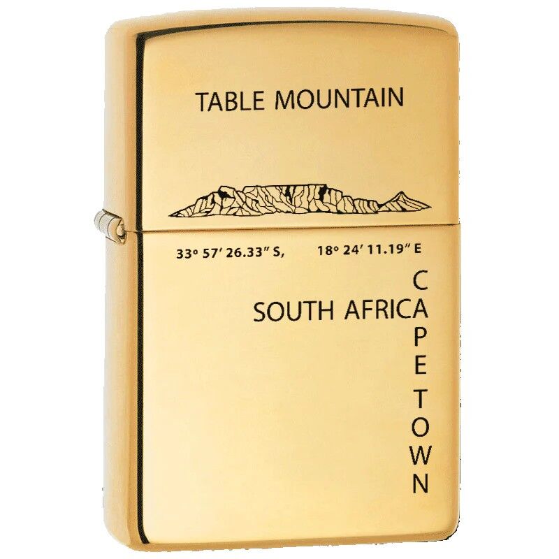 Zippo Table Mountain Capetown - South Africa Dizayn Çakmak