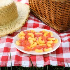 Candy Break Peach Rings Şeftali Aromalı Yumuşak Şeker 113 Gr