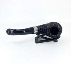 Peterson Sherlock Holmes Rusticated Professor 9mm. Filtreli Vulcanite Saplı Pipo 205745