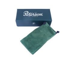 Peterson Sherlock Holmes Rusticated Professor 9mm. Filtreli Vulcanite Saplı Pipo 205745