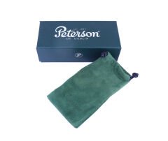 Peterson Sherlock Holmes Rusticated Professor 9mm. Filtreli Vulcanite Saplı Pipo 205745