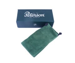 Peterson Sherlock Holmes Rusticated Professor 9mm. Filtreli Vulcanite Saplı Pipo 205745