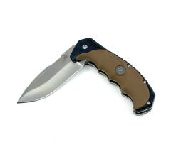 Soft Kamp Bıçağı - Kahverengi