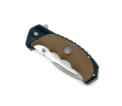 Soft Kamp Bıçağı - Kahverengi