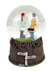 Left or Right Işıklı Kar Küresi