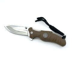 Deep Carve Soft Kamp Bıçağı - Kahverengi