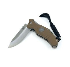 Deep Carve Soft Kamp Bıçağı - Kahverengi