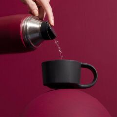 Aladdin 1.1L CityPark Thermavac Çift Bardaklı Çelik Termos - Bordo