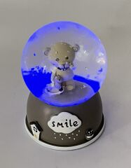 Smile Ayıcık Işıklı Kar Küresi