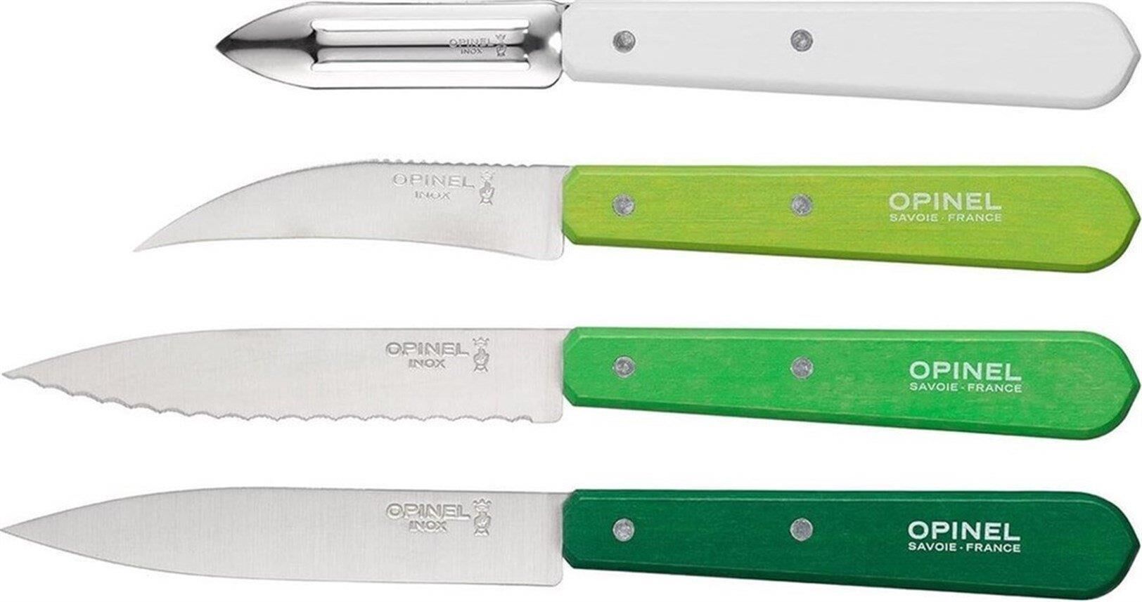 Opinel Les Esseniels Primavera Soyma Bıçak Seti 4'lü