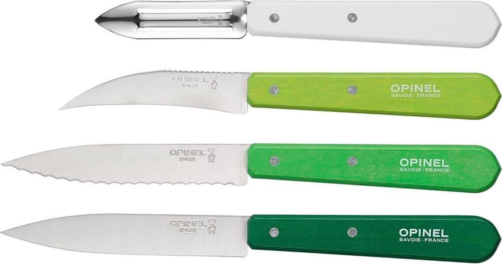 Opinel Les Esseniels Primavera Soyma Bıçak Seti 4'lü