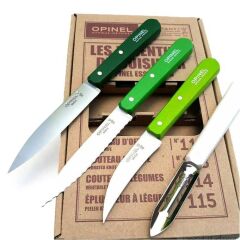 Opinel Les Esseniels Primavera Soyma Bıçak Seti 4'lü