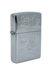 Zippo High Polish Chrome Thor Dizayn Çakmak