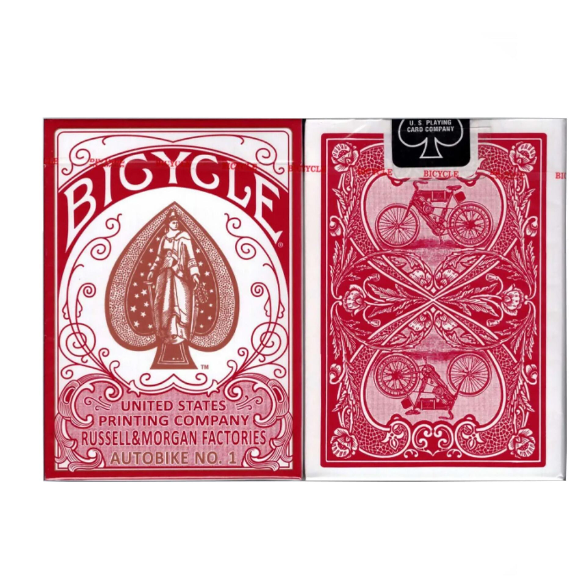 Bicycle Autobike No.1 Kırmızı Oyun Kartı autobike
