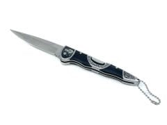 Pointer İşlemeli Katlanır Çakı Karartılmış Meşe Sap