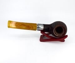 Rattray's Monarch Sandblast 4 9mm. Filtreli Akrilik Saplı Pipo 157700