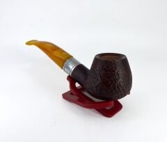 Rattray's Monarch Sandblast 4 9mm. Filtreli Akrilik Saplı Pipo 157700