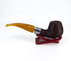 Rattray's Monarch Sandblast 4 9mm. Filtreli Akrilik Saplı Pipo 157700