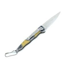 Pointer İşlemeli Katlanır Çakı - Krem