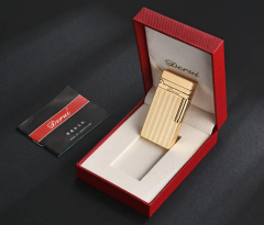 Metal Çakmak - Gold - Taşlı Gazlı