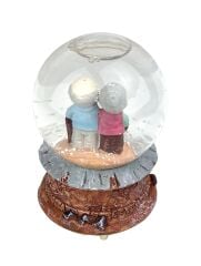 Guard Sevimli İhtiyarlar Işıklı ve Müzikli Kar Küresi