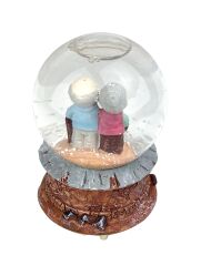 Guard Sevimli İhtiyarlar Işıklı ve Müzikli Kar Küresi