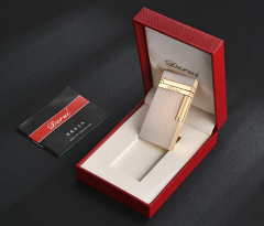 Metal Çakmak - Dark Krom - Taşlı Gazlı