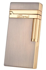 Metal Çakmak - Dark Krom - Taşlı Gazlı