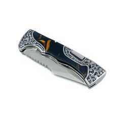 Gravür İşleme Full Rivet Katlanır Çakı