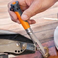 Opinel Inox No 08 Paslanmaz Çelik Outdoor Çakı - Turuncu