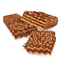 Loacker Break3 Hazelnut Gofret 19 Gr (4 ADET)