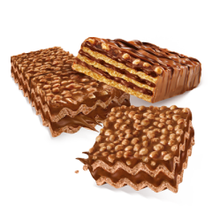 Loacker Break3 Hazelnut Gofret 19 Gr (4 ADET)