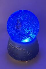 Beyaz Ay - White Moon Işıklı ve Müzikli Kar Küresi