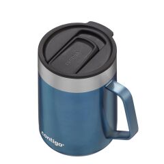 Contigo Streeterville Vakumlu Masa Kupası 420ml - Mavi