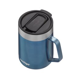Contigo Streeterville Vakumlu Masa Kupası 420ml - Mavi