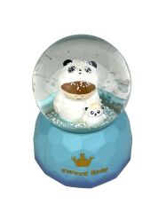 Sweet Love Panda Tulumlu Çocuk Işıklı ve Müzikli Kar Küresi