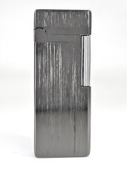 Slim Metal Çakmak - Black Ice - Taşlı Gazlı