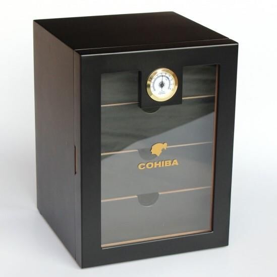 Cohiba Humidor / Dört Katlı Puro Saklama Kutusu