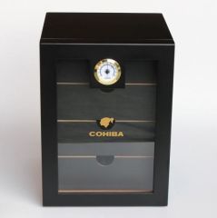 Cohiba Humidor / Dört Katlı Puro Saklama Kutusu