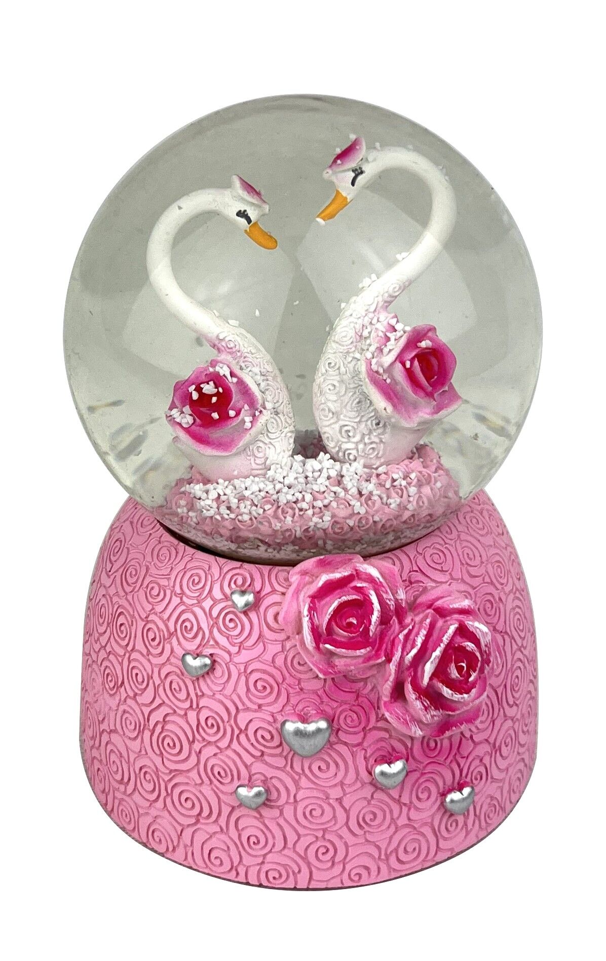 Kuğular - Swans Işıklı ve Müzikli Kar Küresi