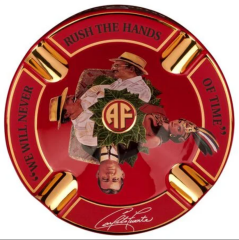 Arturo Fuente Hands Of Time Dörtlü Seramik Küllük - Kırmızı