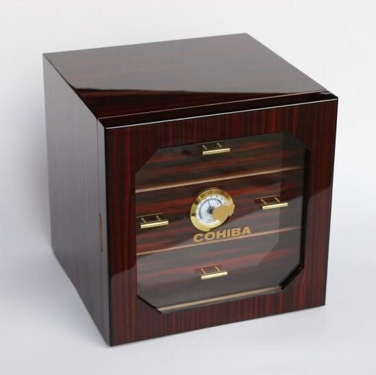 Cohiba Humidor / Üç Katlı Puro Saklama Kutusu